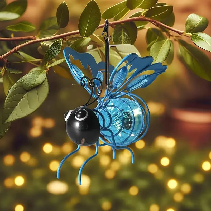 Solarbetriebene Outdoor-Bienenlichter – Perfekt für Terrasse, Zaun oder Balkon Zorenza