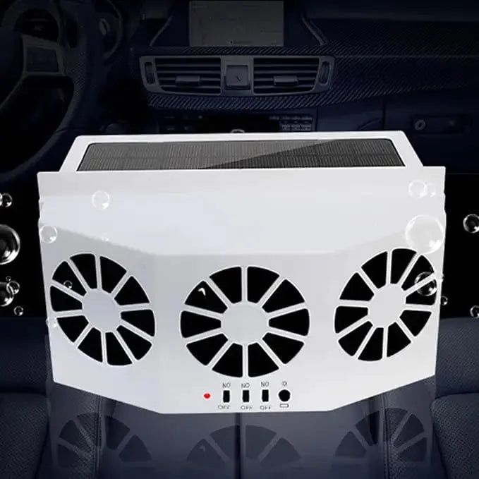 Solarbetriebener Auto-Ventilator – Kabellos & Kompakt Zorenza