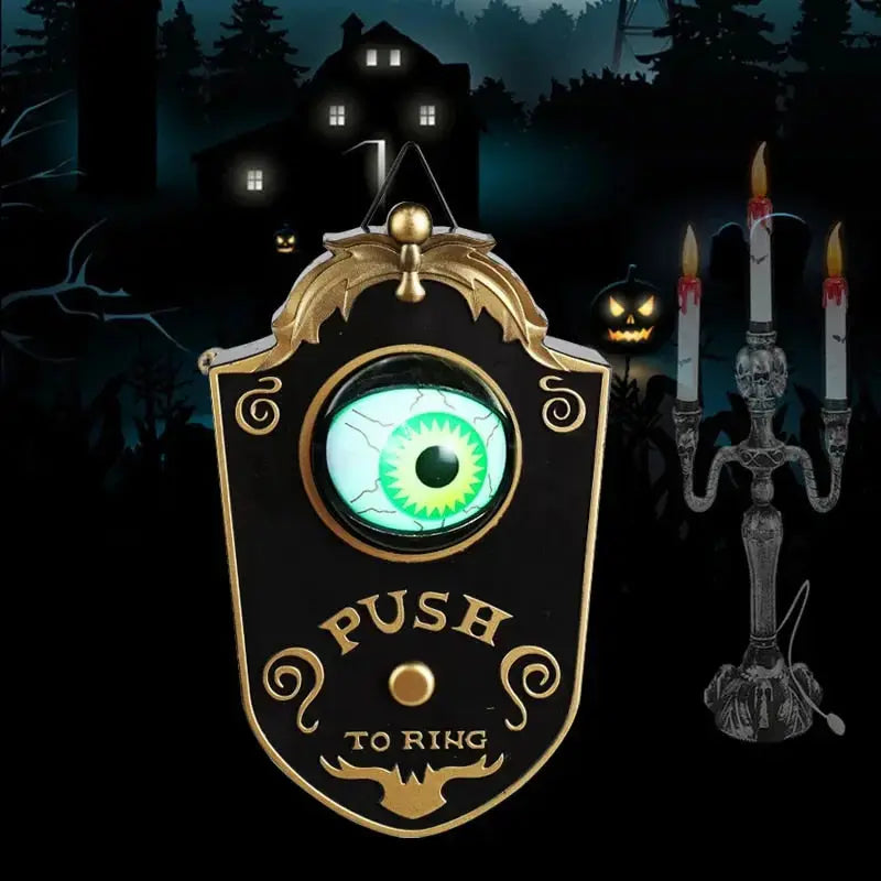SpookyBell™ Halloween Deko Einäugige Türklingel Mivoza Deutschland