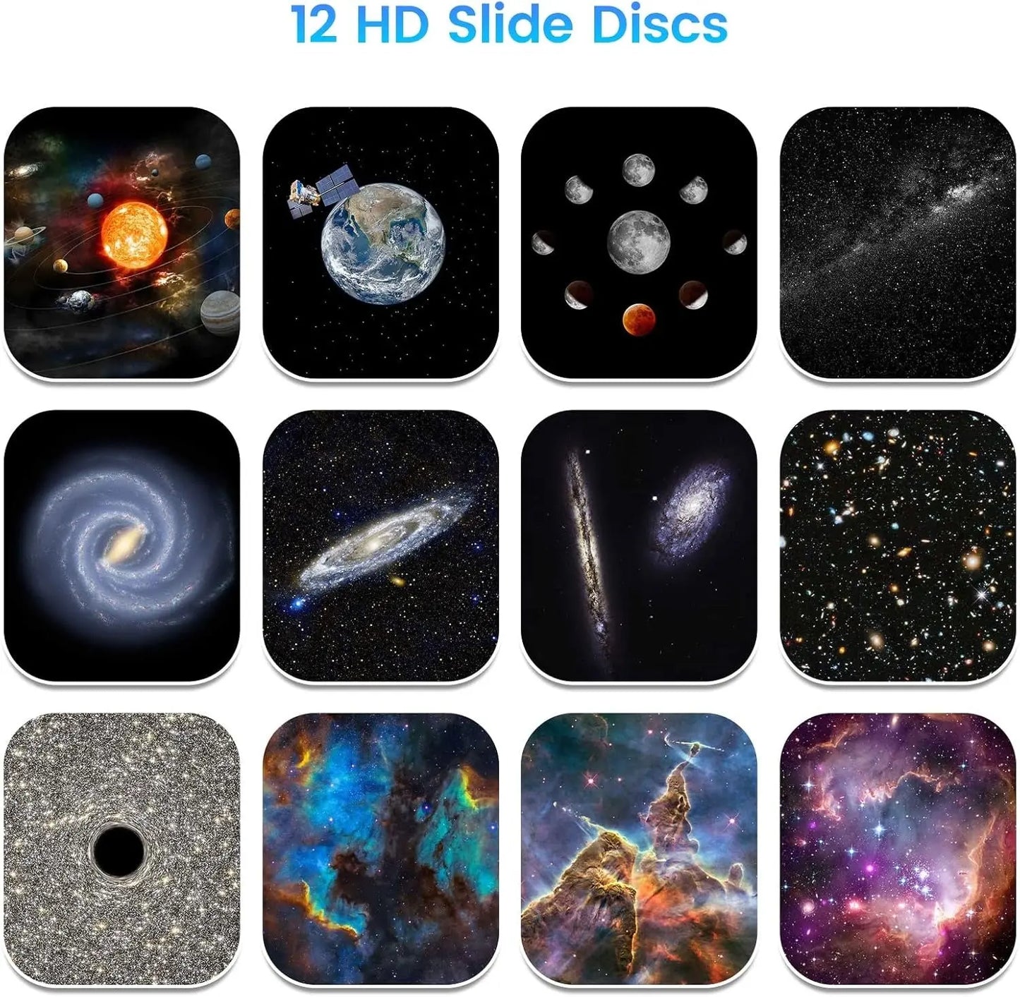 Sternenhimmel-Projektor | 13 Szene, drehbar, LED-Licht Mivoza Deutschland