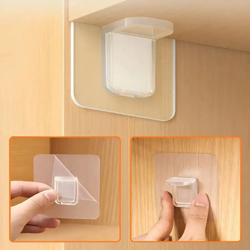 StickShelf™ Selbstklebende Regalstützenhalterung (10er Satz) Mivoza Deutschland