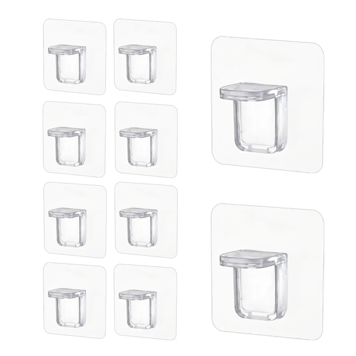 StickShelf™ Selbstklebende Regalstützenhalterung (10er Satz) Mivoza Deutschland