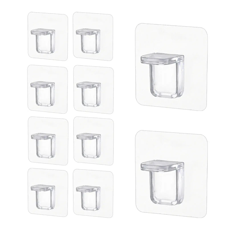 StickShelf™ Selbstklebende Regalstützenhalterung (10er Satz) Mivoza Deutschland