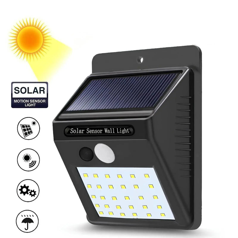 SunLights™ Solar Sensor Wandleuchte Mivoza Deutschland