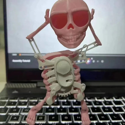 Dancing and Swinging 3D Skull Toy🎉 Zorenza