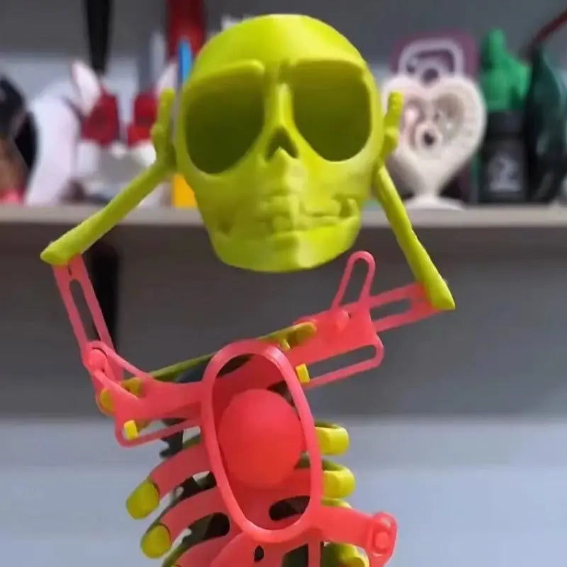 Dancing and Swinging 3D Skull Toy🎉 Zorenza