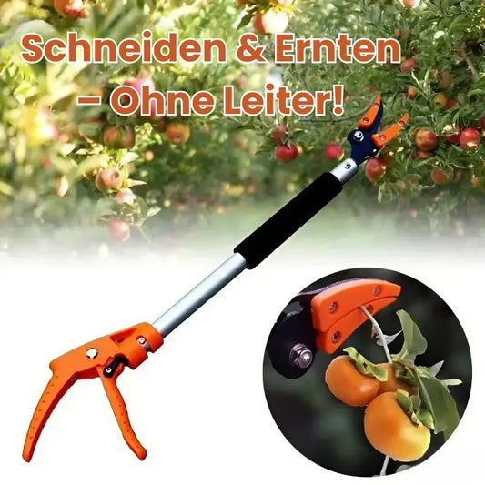 Teleskop-Baumschere für müheloses Schneiden und Ernten Zorenza