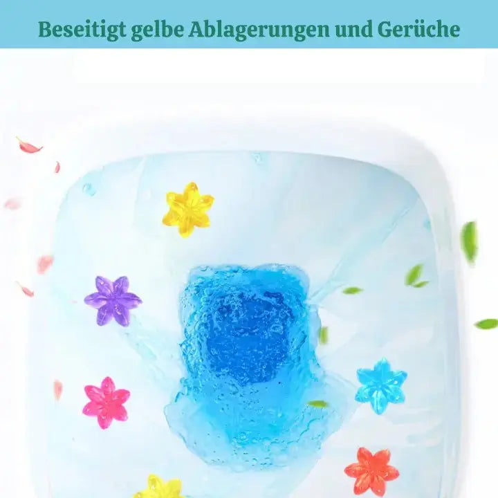 Toiletten Gel-Stempel Set – 12 Stück Zorenza