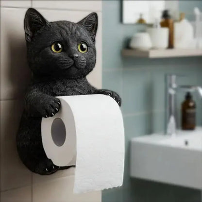 Toilettenpapierhalter Tierkopf — Robuster Harzhalter mit verspieltem Design Zorenza