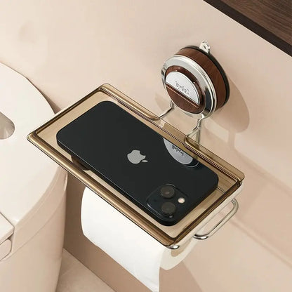 Toilettenpapierhalter – elegante Montage ohne Bohren Zorenza