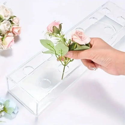 Transparente Acryl-Blumenvase - Zorenza