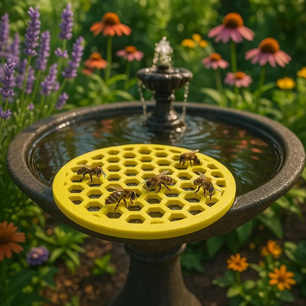 Trinkstation für Bienen | Schwimmender Schutz mit Beifuß Zorenza