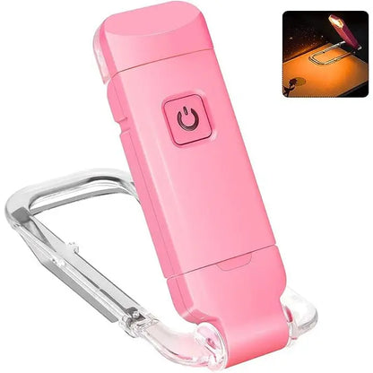 USB-LED-Buchlampe mit Clip – Lesezeichen & Mini-Taschenlampe in einem Zorenza