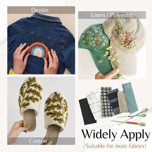 Ultimatives Stick- & Punch-Nadel-Set – Mühelos beeindruckende Designs erstellen Zorenza