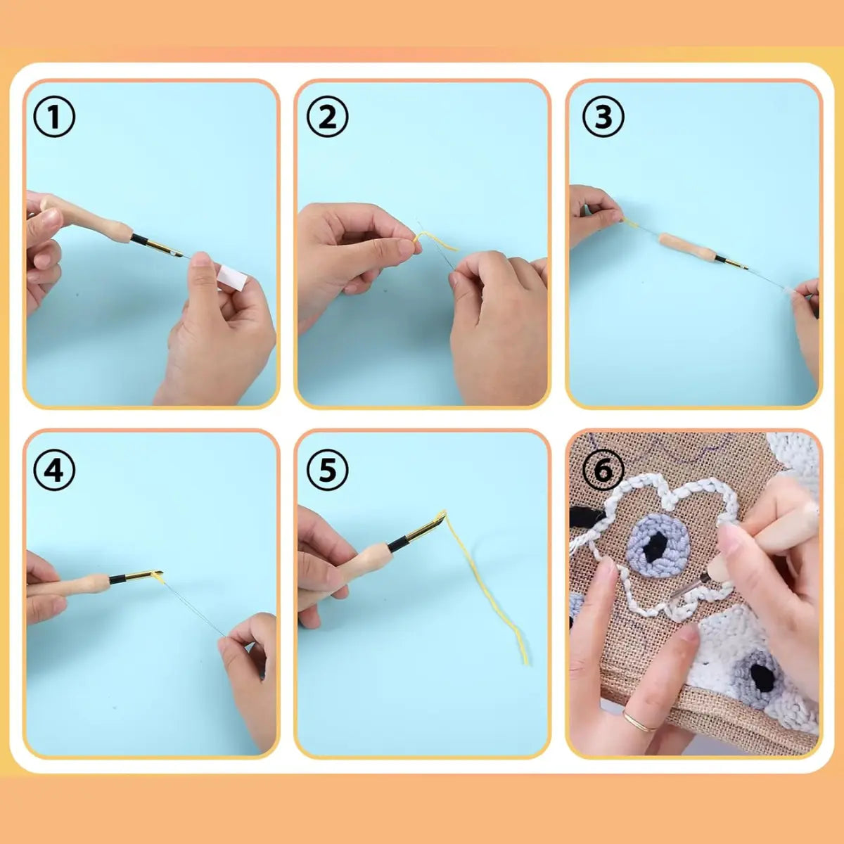 Ultimatives Stick- & Punch-Nadel-Set – Mühelos beeindruckende Designs erstellen Zorenza