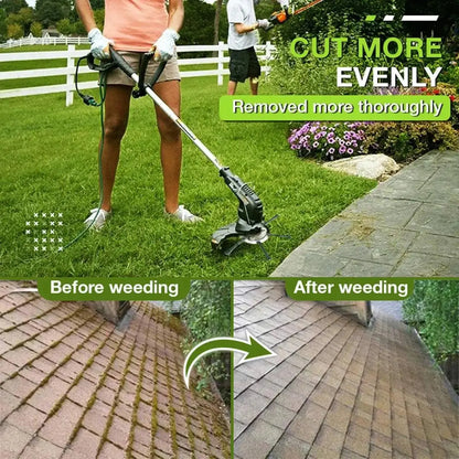 Unkraut entfernen wie ein Profi – mit dem 6-Zoll Stahlbürstenkopf Zorenza