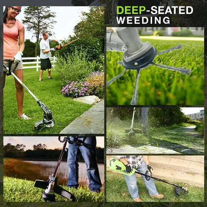 Unkraut entfernen wie ein Profi – mit dem 6-Zoll Stahlbürstenkopf Zorenza