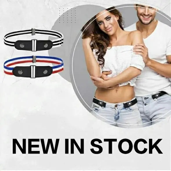 Unsichtbare elastische Taillengürtel ohne Schnalle – Der perfekte Gürtel für Damen-Jeans! Zorenza