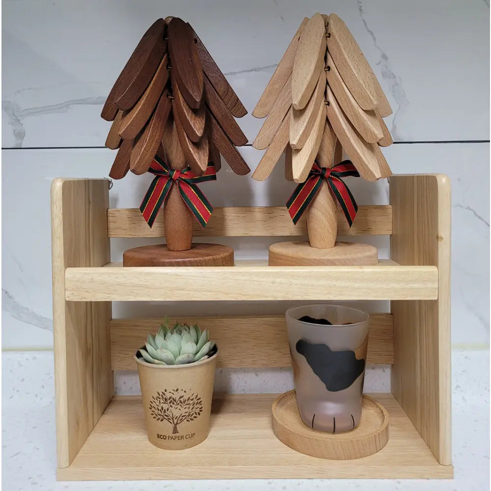 Untersetzer aus Walnussholz | Handpoliert & hitzebeständig Zorenza