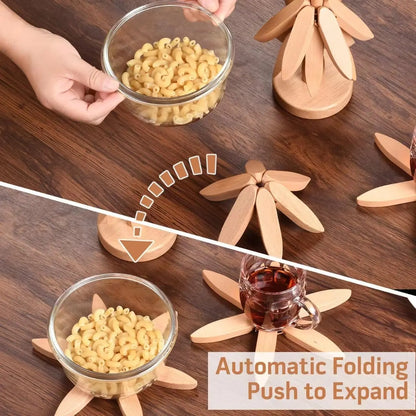 Untersetzer aus Walnussholz | Handpoliert & hitzebeständig Zorenza