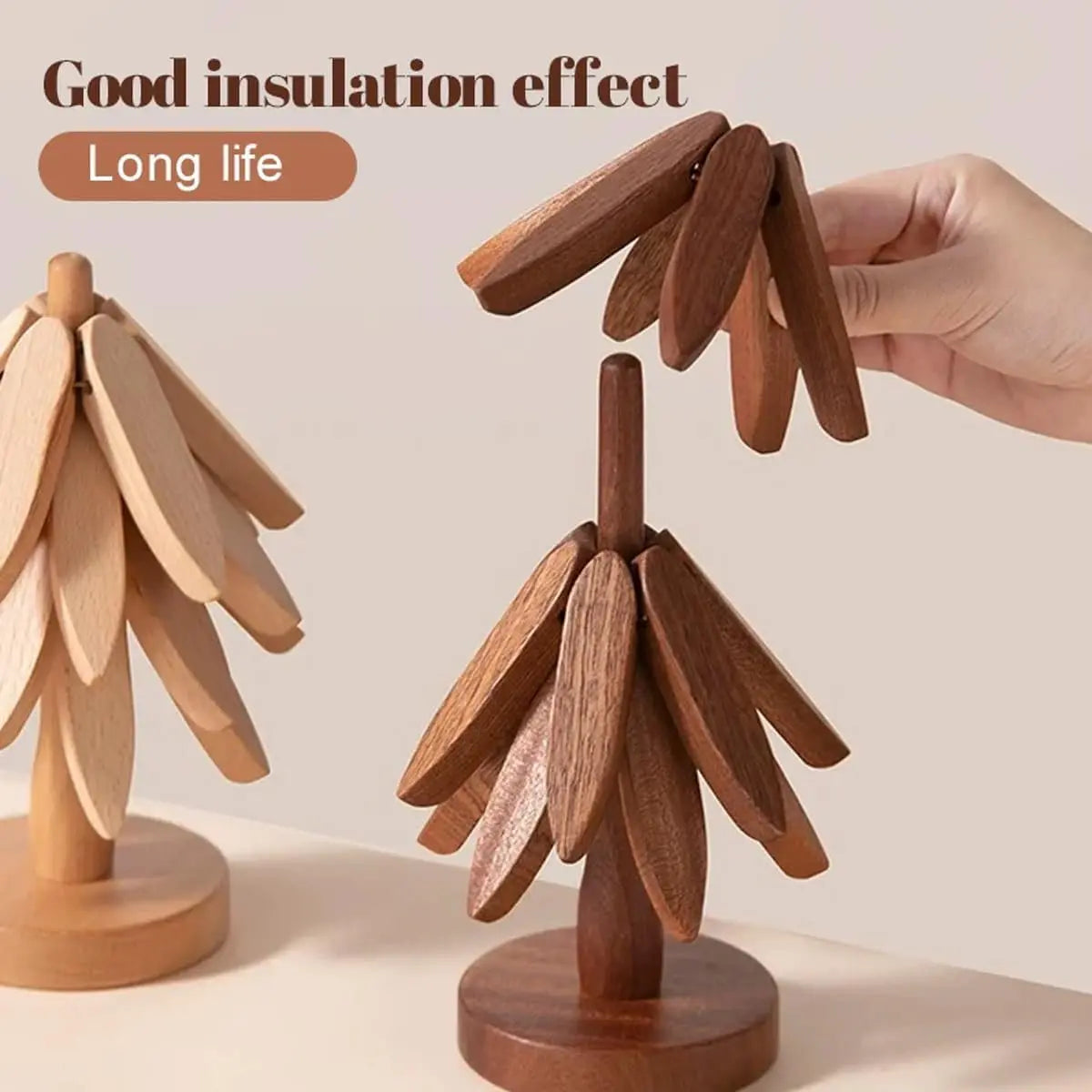 Untersetzer aus Walnussholz | Handpoliert & hitzebeständig Zorenza