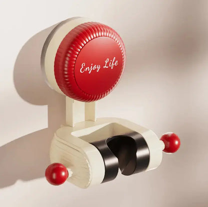 Verstellbarer Duschkopfhalter mit Saugnapf Zorenza