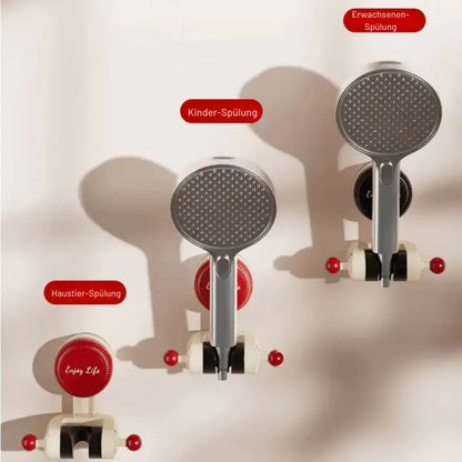 Verstellbarer Duschkopfhalter mit Saugnapf Zorenza
