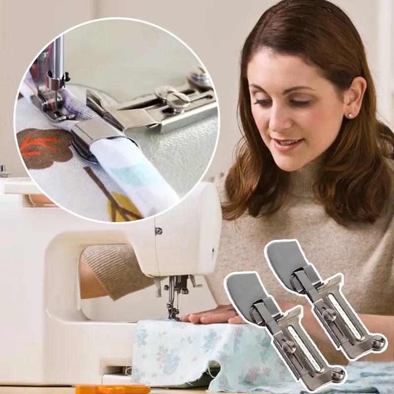 Verstellbarer Rollsaumfuß für präzise Nähabschlüsse Zorenza