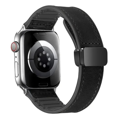 Verstellbares Lederarmband für Apple Watch Zorenza