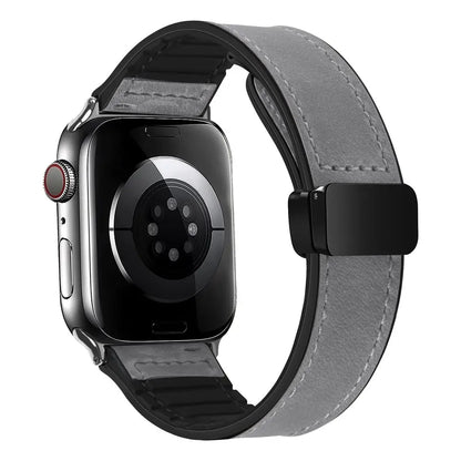 Verstellbares Lederarmband für Apple Watch Zorenza