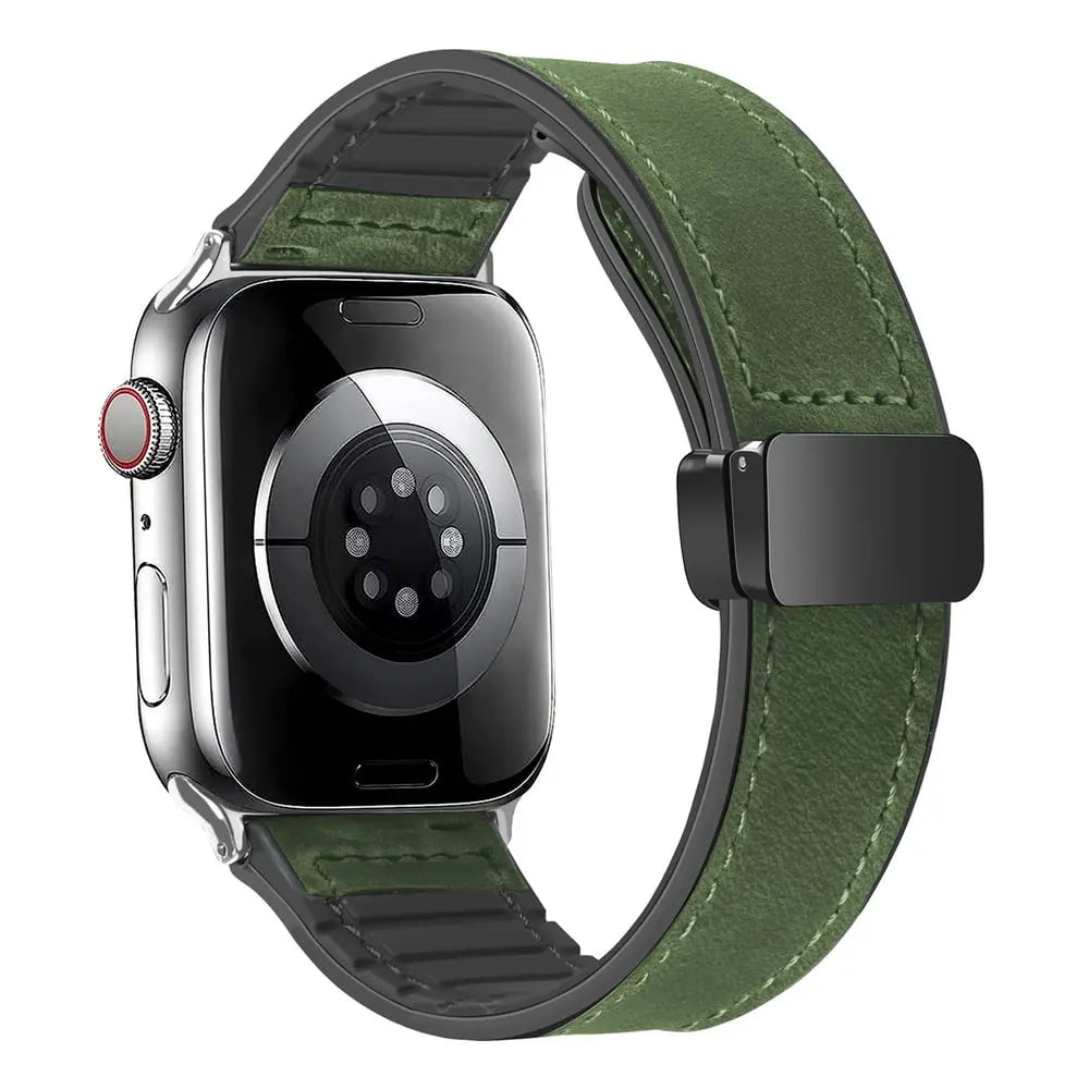 Verstellbares Lederarmband für Apple Watch Zorenza