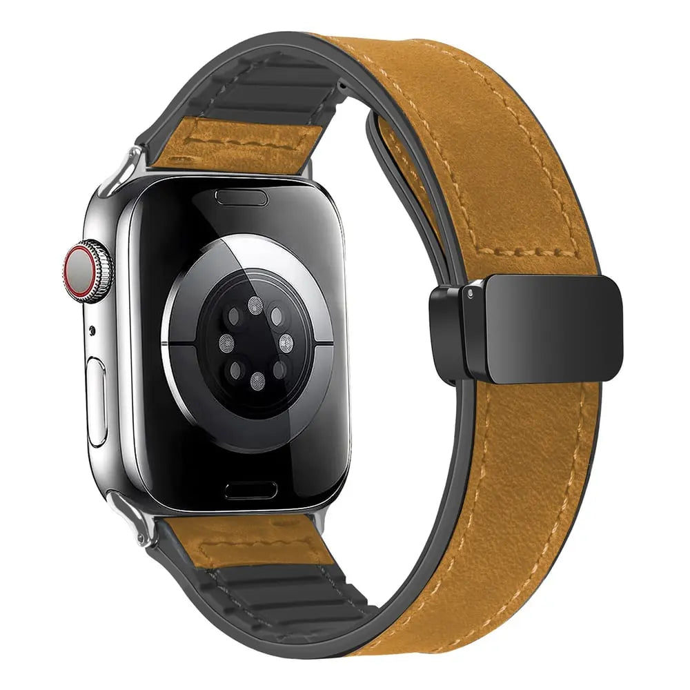 Verstellbares Lederarmband für Apple Watch Zorenza