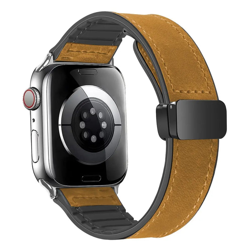 Verstellbares Lederarmband für Apple Watch Zorenza