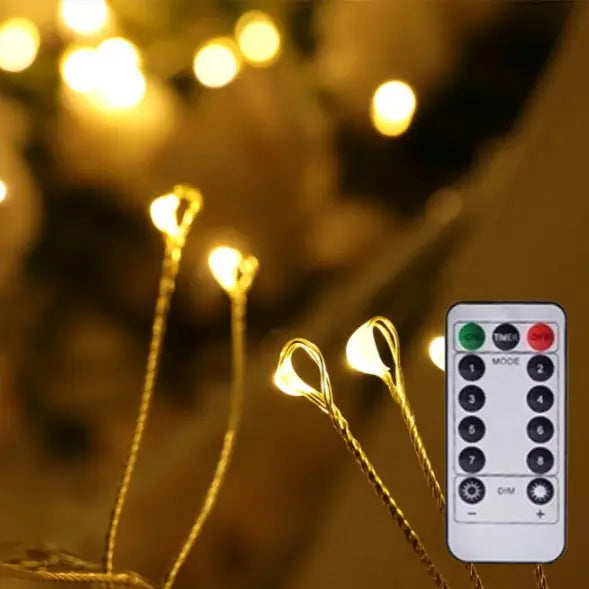 Verzaubernde LED Feuerwerk-Lichterkette - Zorenza