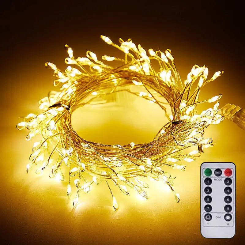 Verzaubernde LED Feuerwerk-Lichterkette - Zorenza