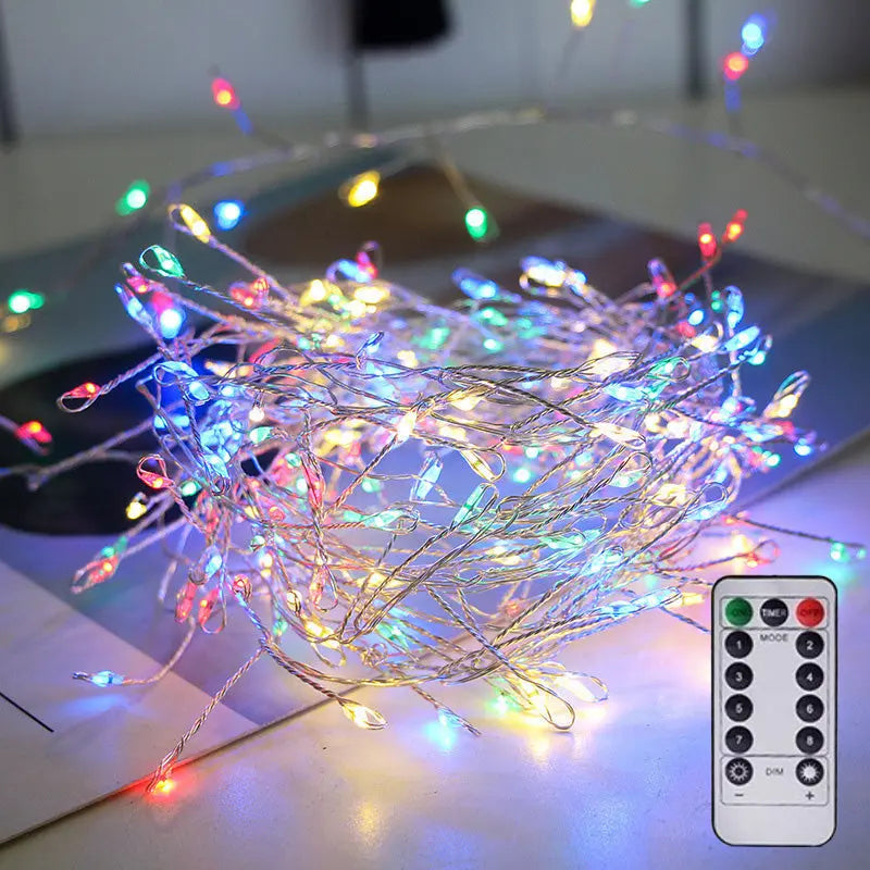 Verzaubernde LED Feuerwerk-Lichterkette - Zorenza