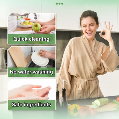 Vielseitige Reinigungslösung – Streifenfrei mit 6 gratis Mikrofaser-Tüchern! Zorenza