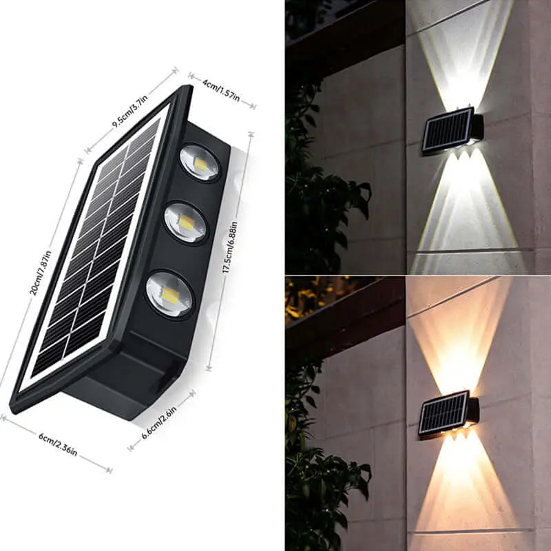WallGlow™ Solar Außenwandleuchte Mivoza Deutschland
