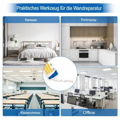 Wand-Reparaturset – Für die saubere Ausbesserung von Rissen & kleinen Löchern (2er-Set) Zorenza
