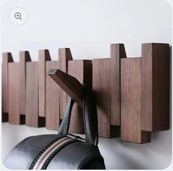 Garderobe im Klavierstil — 8 klappbare Haken als Designerstück für den Flur Mivoza Deutschland