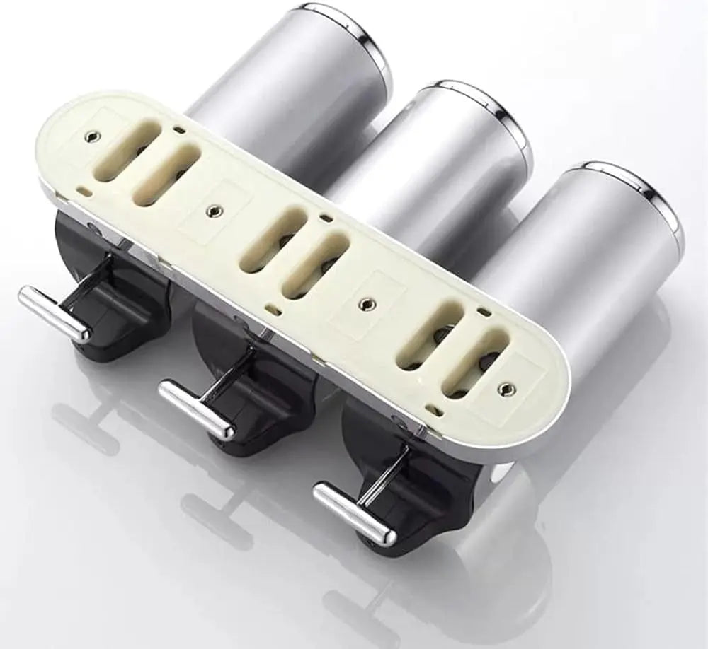 Wandseifenspender mit 3 Kammern | Für ein aufgeräumtes & sauberes Bad Mivoza Deutschland