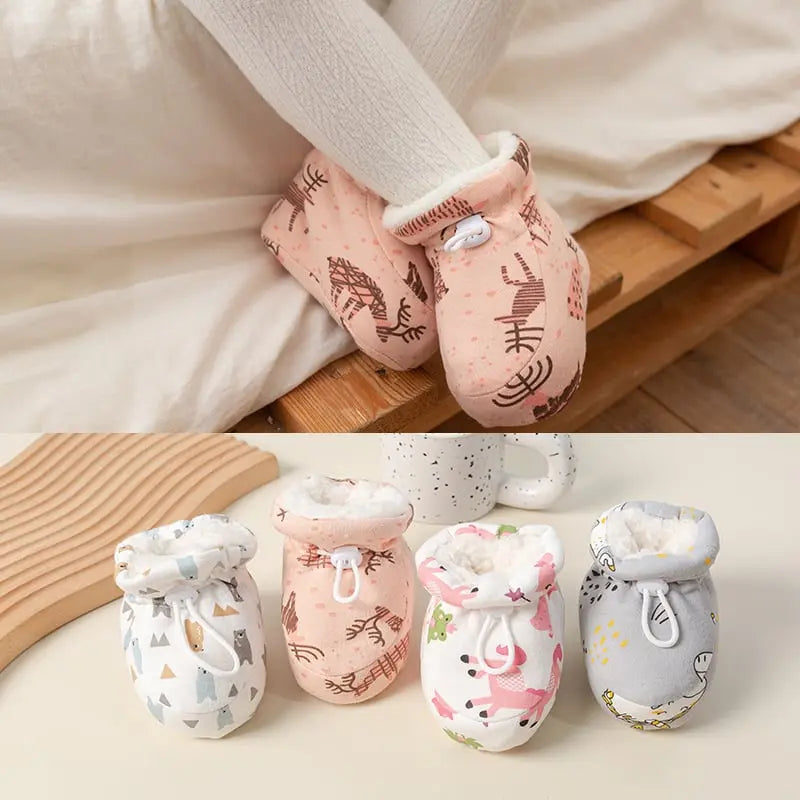 Warme Fell-Babystiefel Zorenza