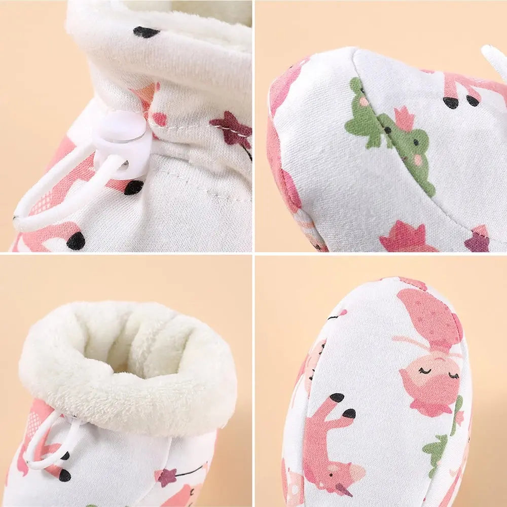 Warme Fell-Babystiefel Zorenza