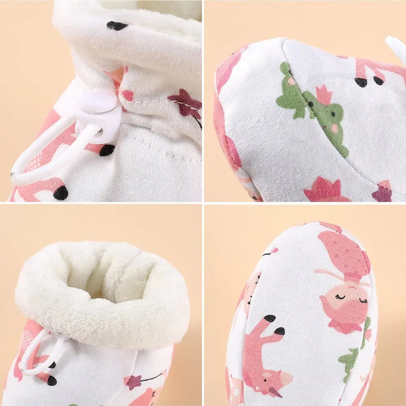 Warme Fell-Babystiefel Zorenza