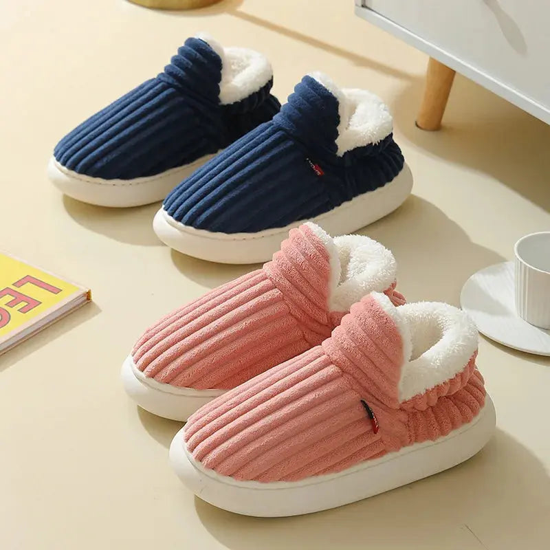 Warme Fleece Winterschuhe für Damen und Herren Zorenza