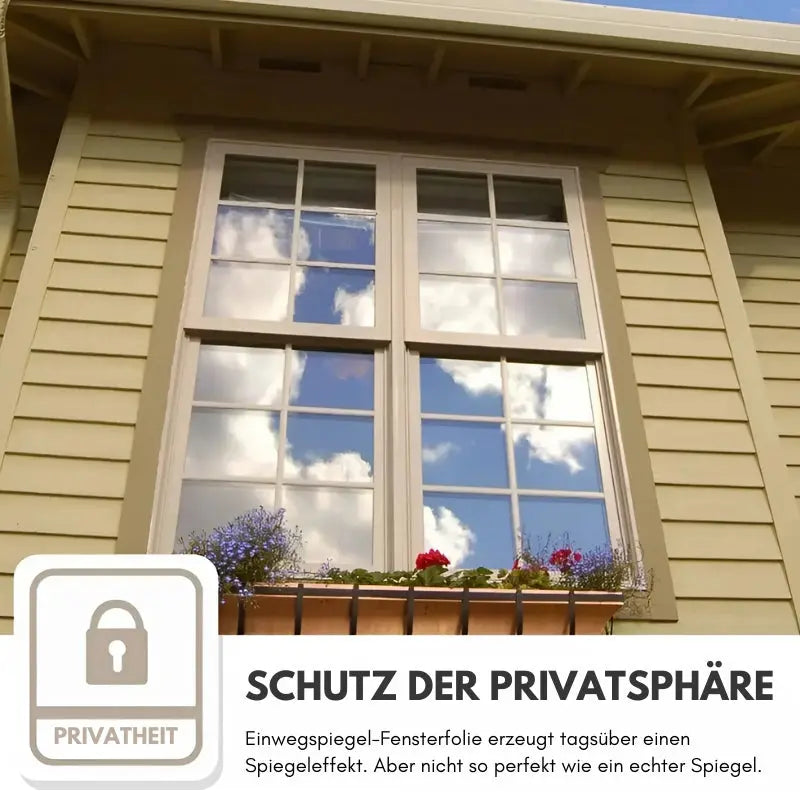 Wärmedämmende Sichtschutzfolie für Fenster Mivoza Deutschland