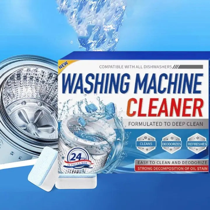 Waschmaschinen-Pflegetabs – Für saubere, frische und langlebige Maschinen (Set mit 3 Schachteln) Zorenza