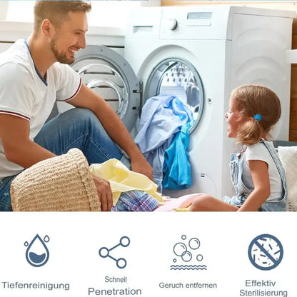 Waschmaschinen-Pflegetabs – Für saubere, frische und langlebige Maschinen (Set mit 3 Schachteln) Zorenza