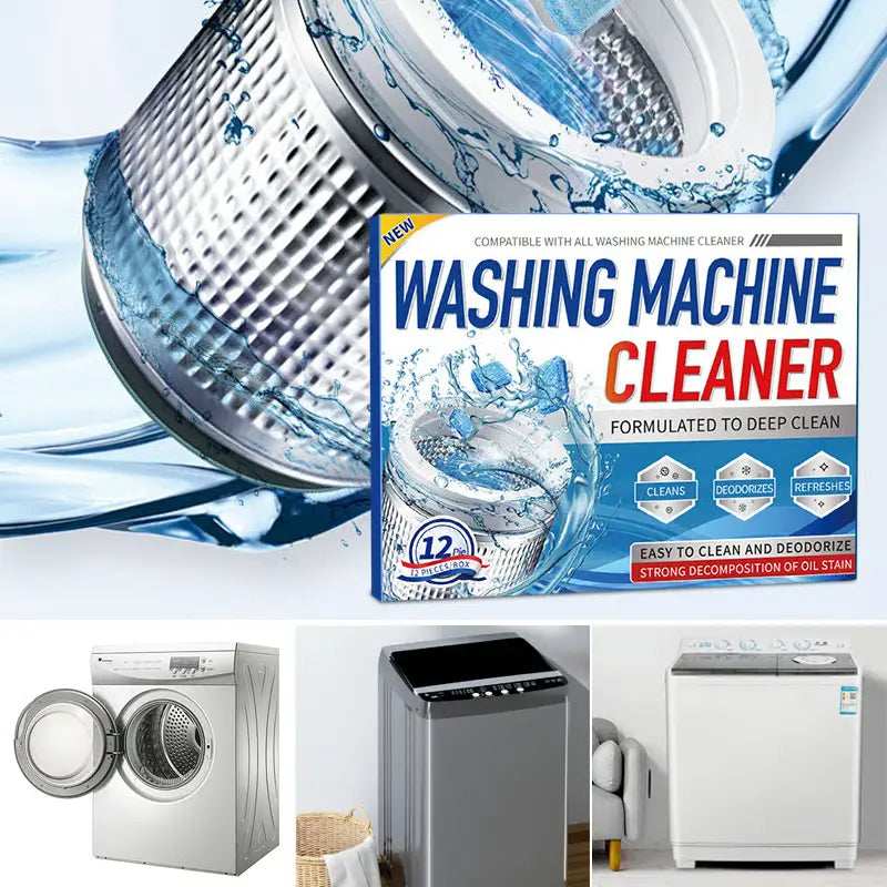 Waschmaschinen Tiefenreiniger | Entfernt Bakterien & Gerüche sanft Zorenza