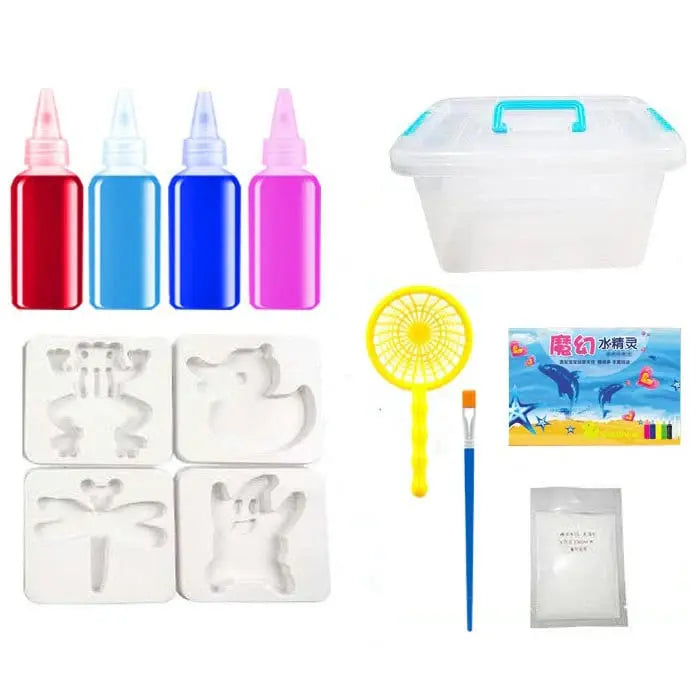 Wasser-Spielset für Kinder | Kreatives Malen mit Farben Zorenza